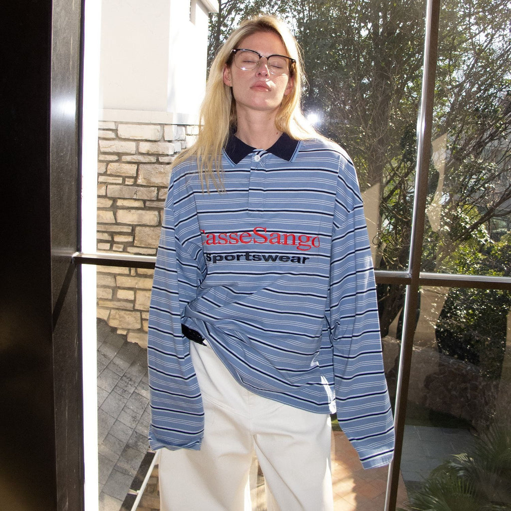 CasseSango_Embroidered_Cotton_Loose_Fit_Striped_Unisex_Casual_Blue_Long_Sleeve_T-Shirts_MISSTT
