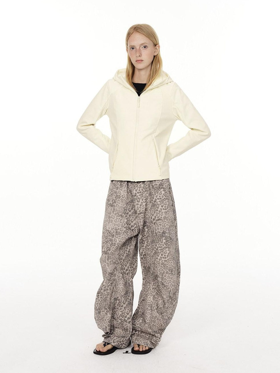Country Moment 95% White Duck 700Fp Patchwork Hooded Short Loose Women Commuter Down Jackets