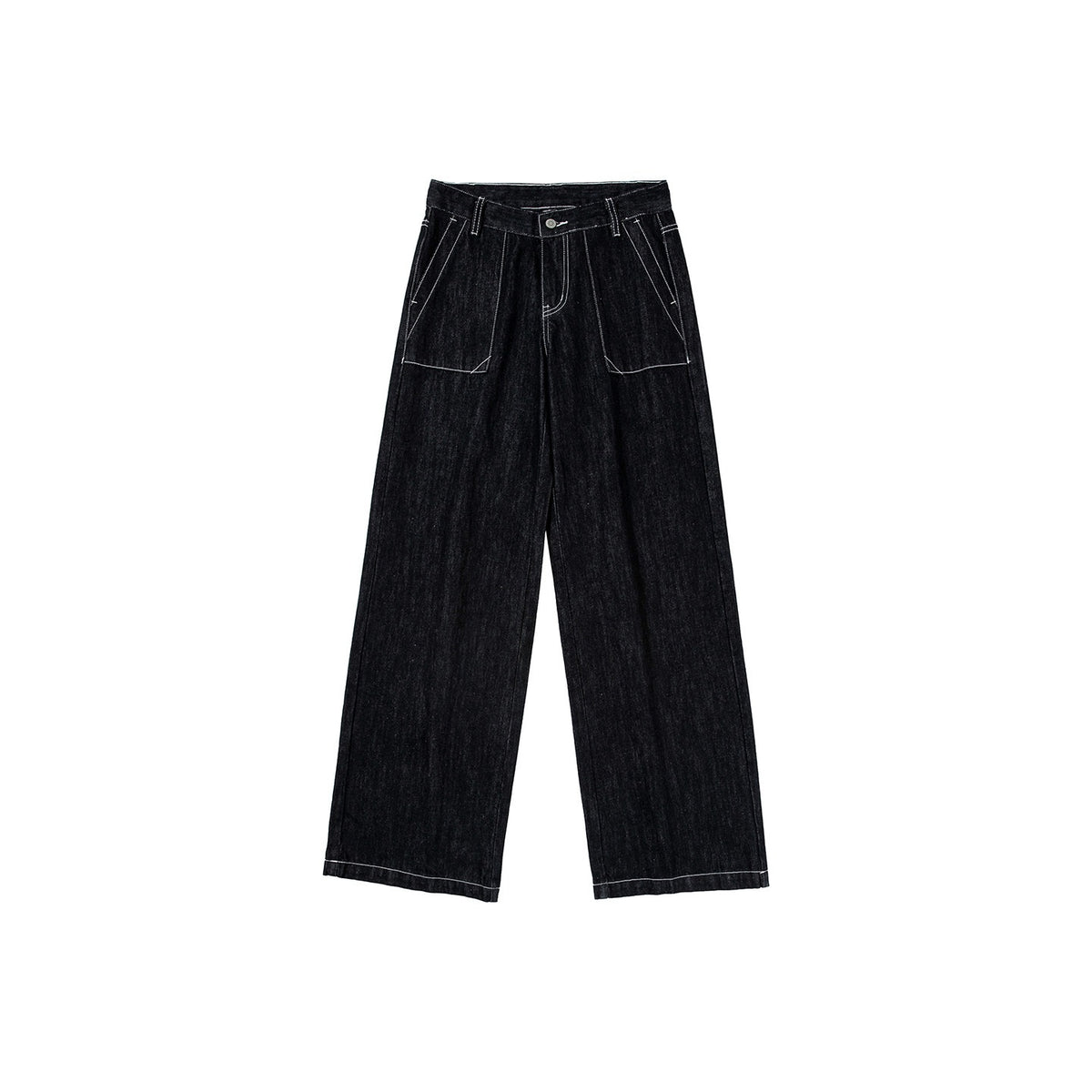 Country_Moment_Soft_Breathable_Cotton_Loose_American_Natural_Waist_Black_Straight_Leg_Jeans_MISSTT