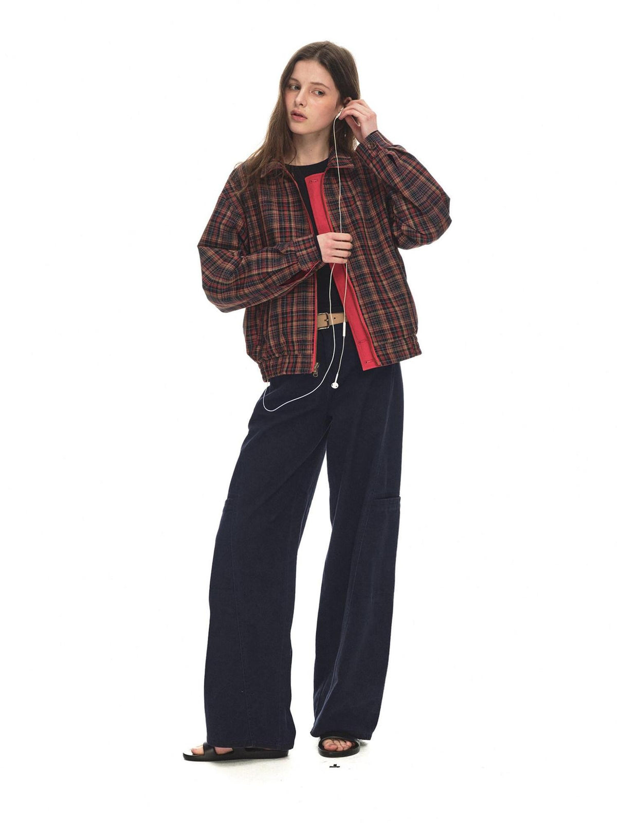 Country Moment Breathable Cotton Retro Wide Leg 3D Tailoring Youth Cargo Pants