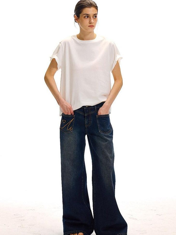 Country Moment Combed Cotton Moisture Wicking Loose Fit Unisex Crew Neck Short Sleeve T-Shirts