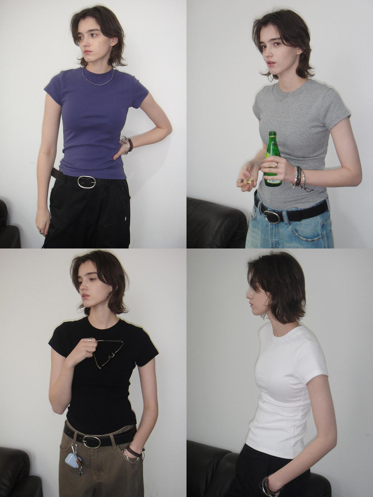 Country Moment Moisture Wicking Cotton Slim Fit Casual Women Short Sleeve T-Shirts