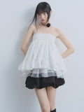 DDGIRL_studio_Lined_Shape_Retaining_High_Waist_Pleated_Lace_Puff_Loose_Fit_Women_Mini_Skirts_MISSTT