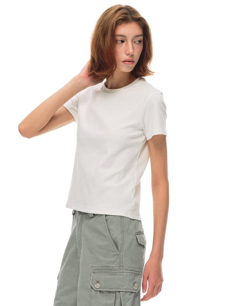 Country Moment Combed Cotton Breathable Loose Fit Women Crew Neck Short Sleeve T-Shirts