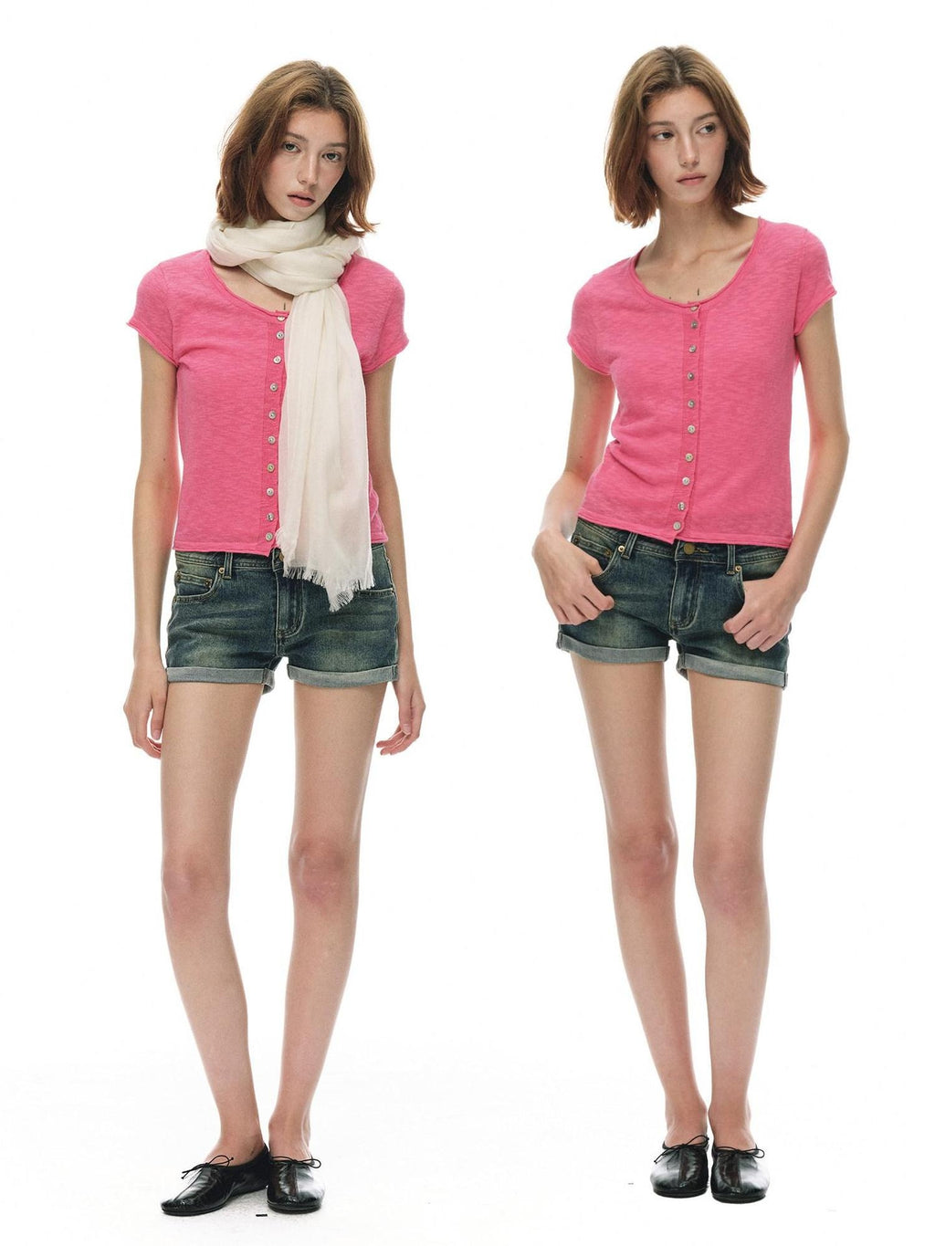 Country Moment Cooling Bamboo Cotton Slim Fit Crew Neck Women Casual Short Sleeve T-Shirts