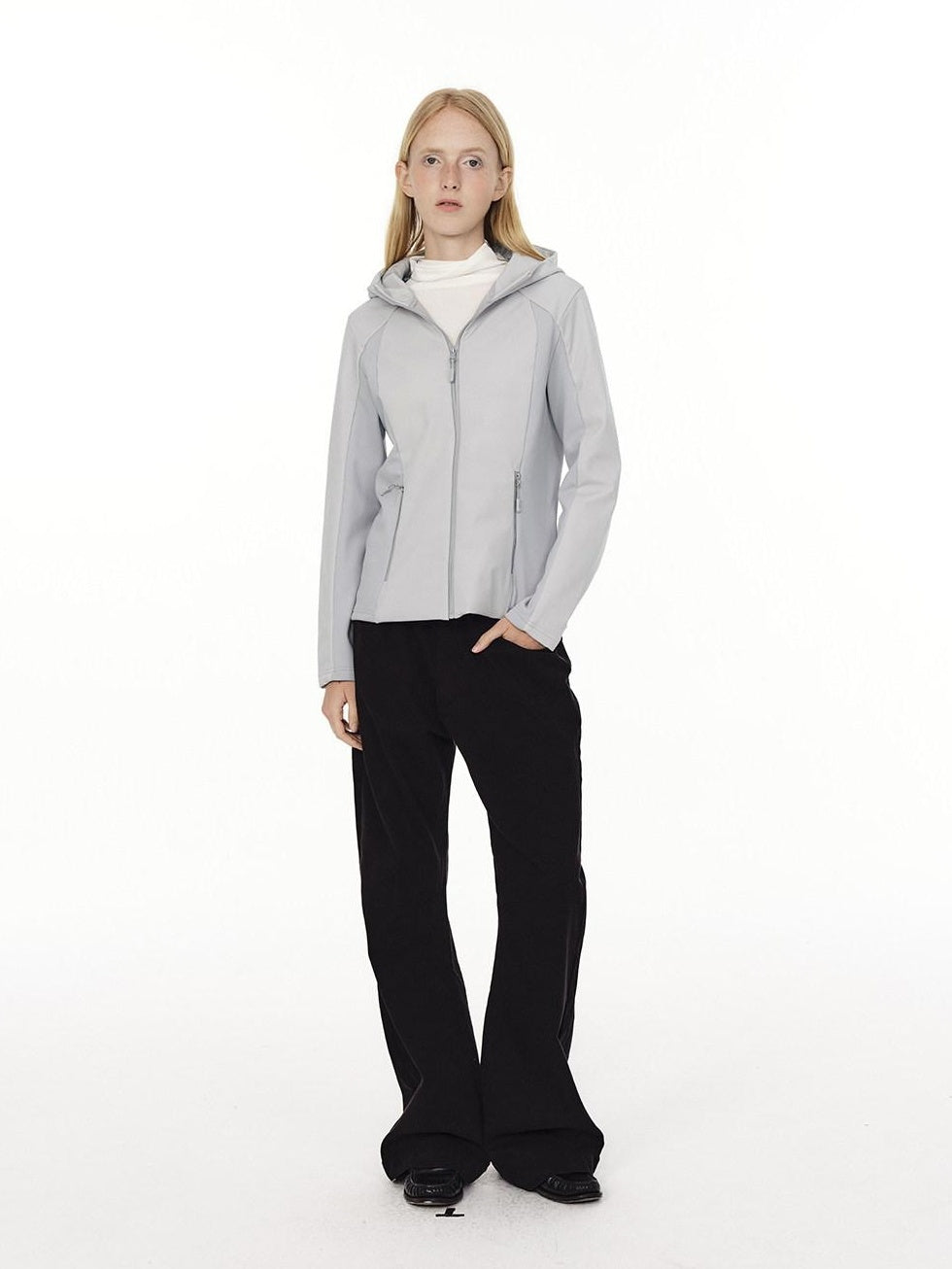 Country Moment 95% White Duck 700Fp Patchwork Hooded Short Loose Women Commuter Down Jackets