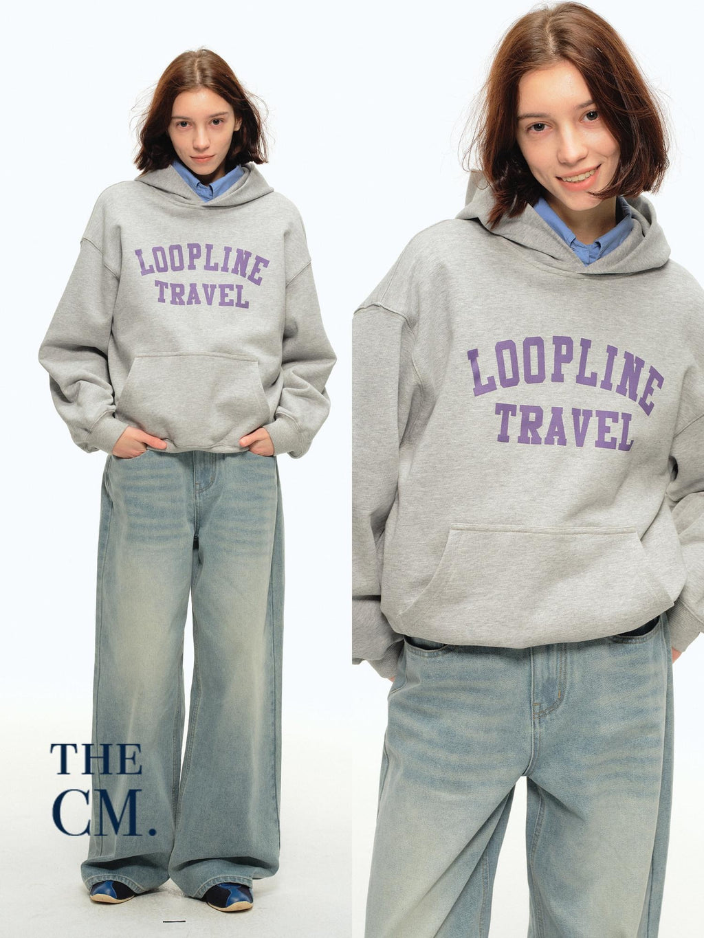 Country Moment Soft 100 Percent Cotton Loose American Style Text Pullover Teen Casual Hoodie