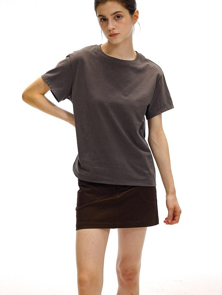 Country Moment Combed Cotton Moisture Wicking Loose Fit Unisex Crew Neck Short Sleeve T-Shirts