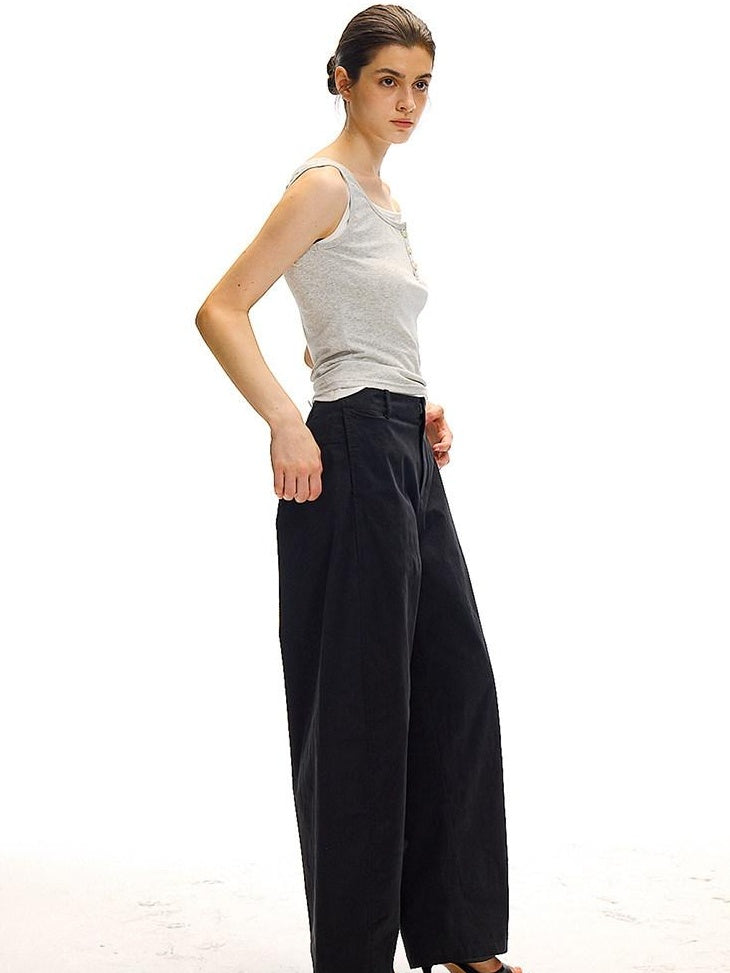 Country Moment Ribbed Moisture Wicking Slim Halter Cotton Stretch Women Casual Tank Tops