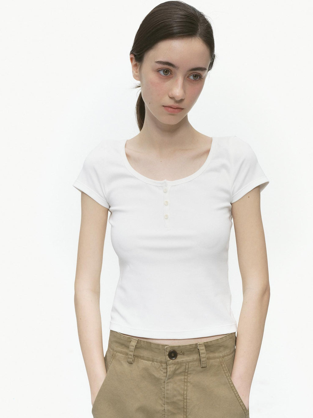 Country Moment Cotton Stretch Commuter Slim Crew Neck Unisex Short Sleeve T-Shirts