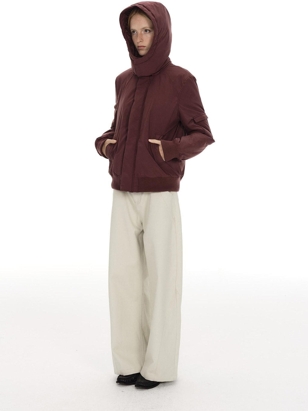 Country Moment Comfortable Cotton Mid Rise Loose Fit Zipper Casual Men Daily Straight Pants