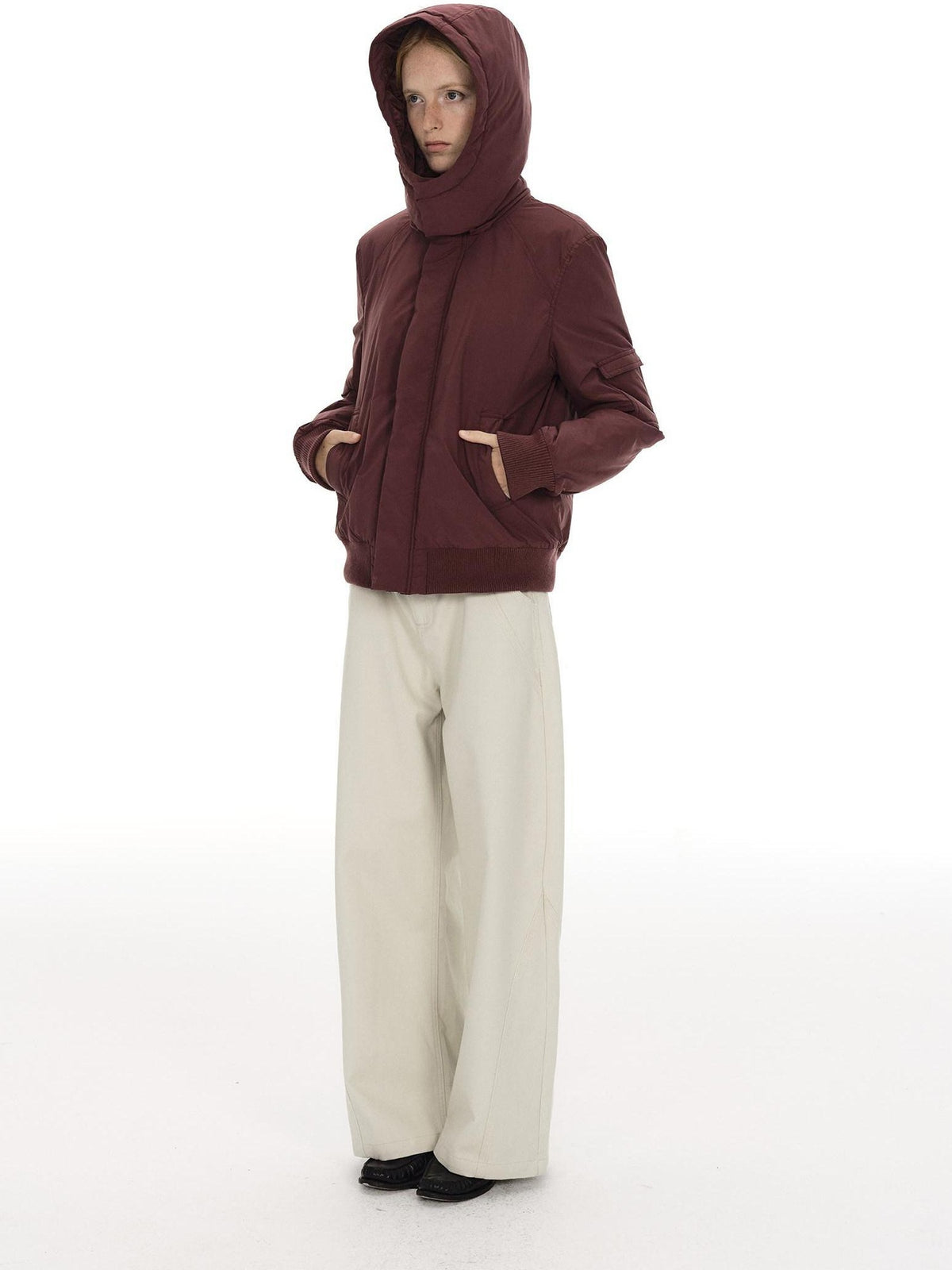 Country Moment Comfortable Cotton Mid Rise Loose Fit Zipper Casual Men Daily Straight Pants