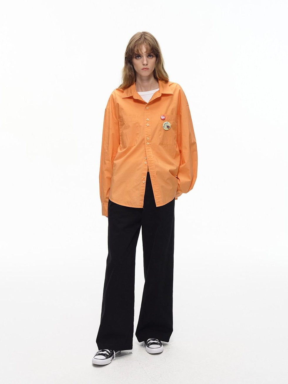 Country Moment Washed Cotton Durable Mid Rise Relaxed Zip Fly Youth Casual Wide Leg Pants