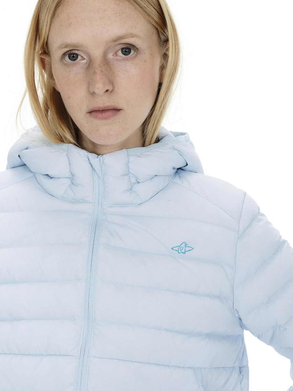 Country Moment 90 Percent White Duck Down Casual Short Hooded Zipper Women Down Jackets