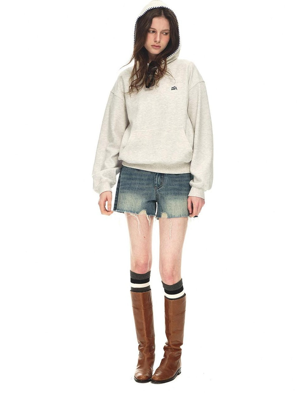 Country Moment Cozy Warm Loose Hooded Letter Print Casual Women Everyday Cotton Blend Hoodie
