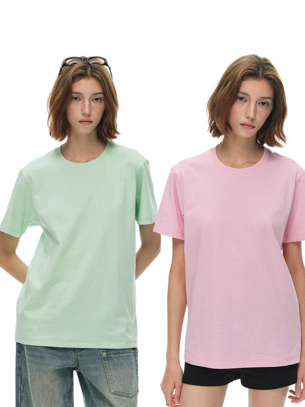 Country Moment Cooling Antibacterial Uv Cotton Blend Loose Casual Womens Short Sleeve T-Shirts