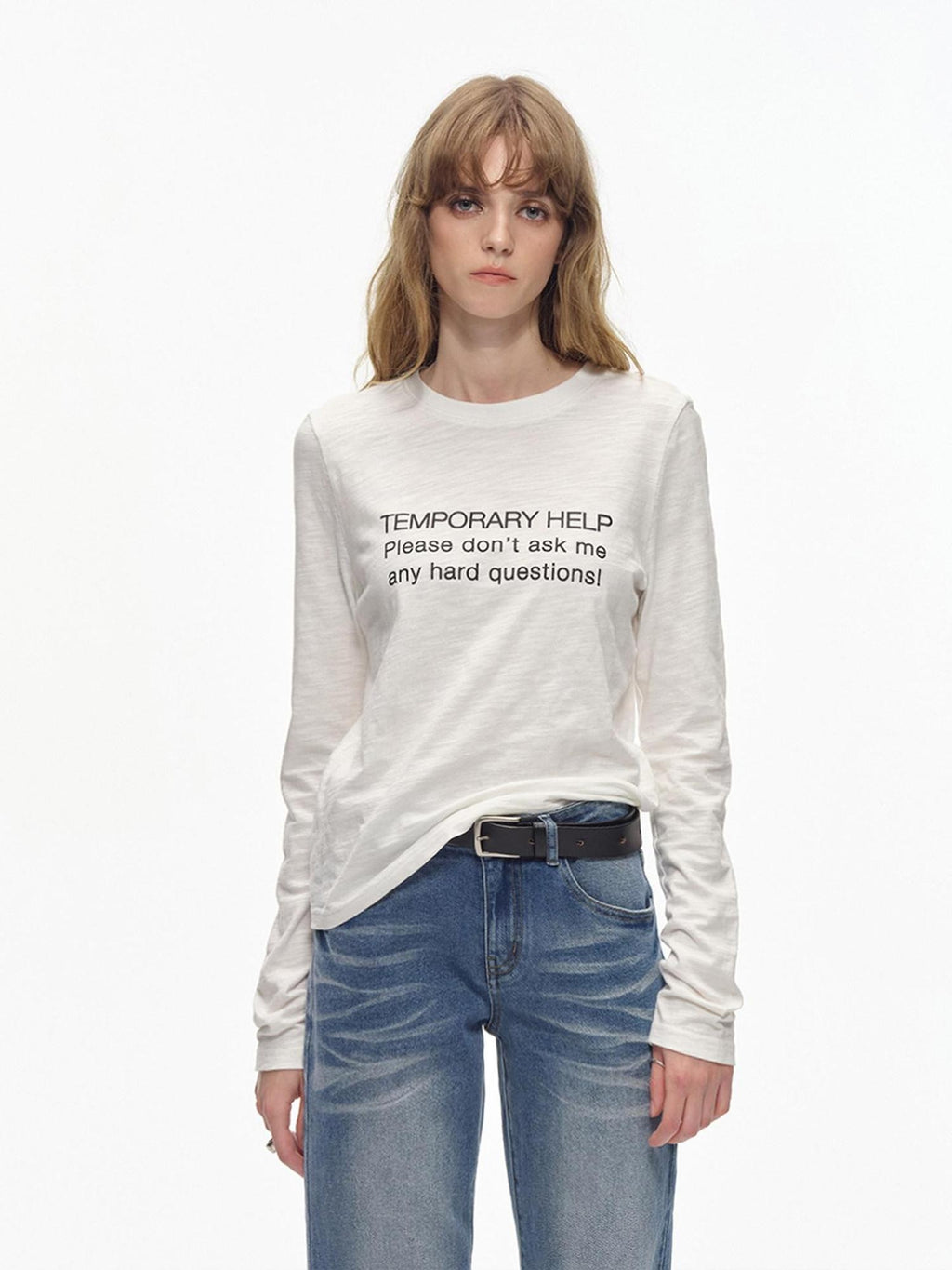 Country Moment Washed Cotton Breathable Graphic Unisex Standard Fit Long Sleeve T-Shirts