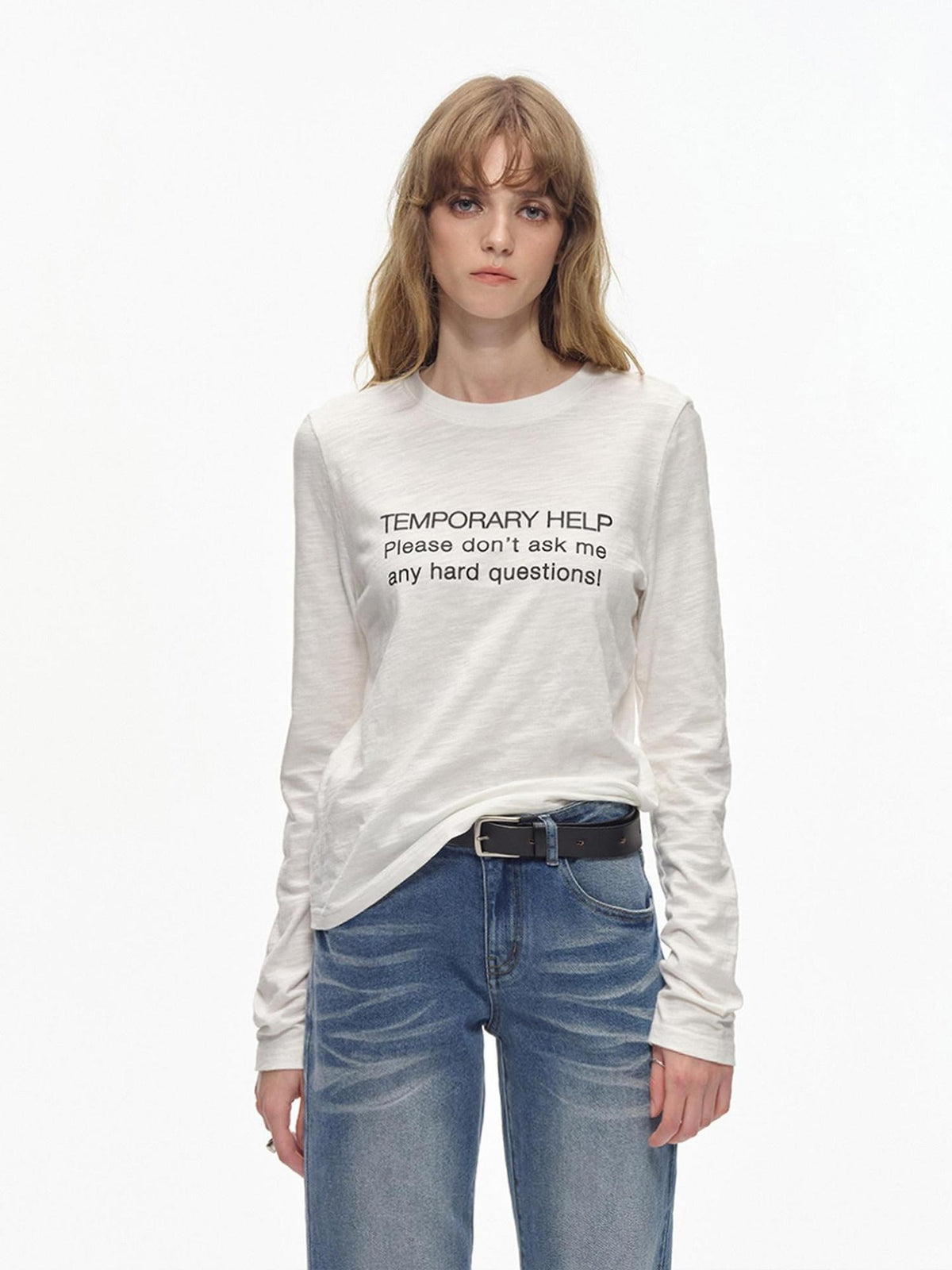 Country Moment Washed Cotton Breathable Graphic Unisex Standard Fit Long Sleeve T-Shirts