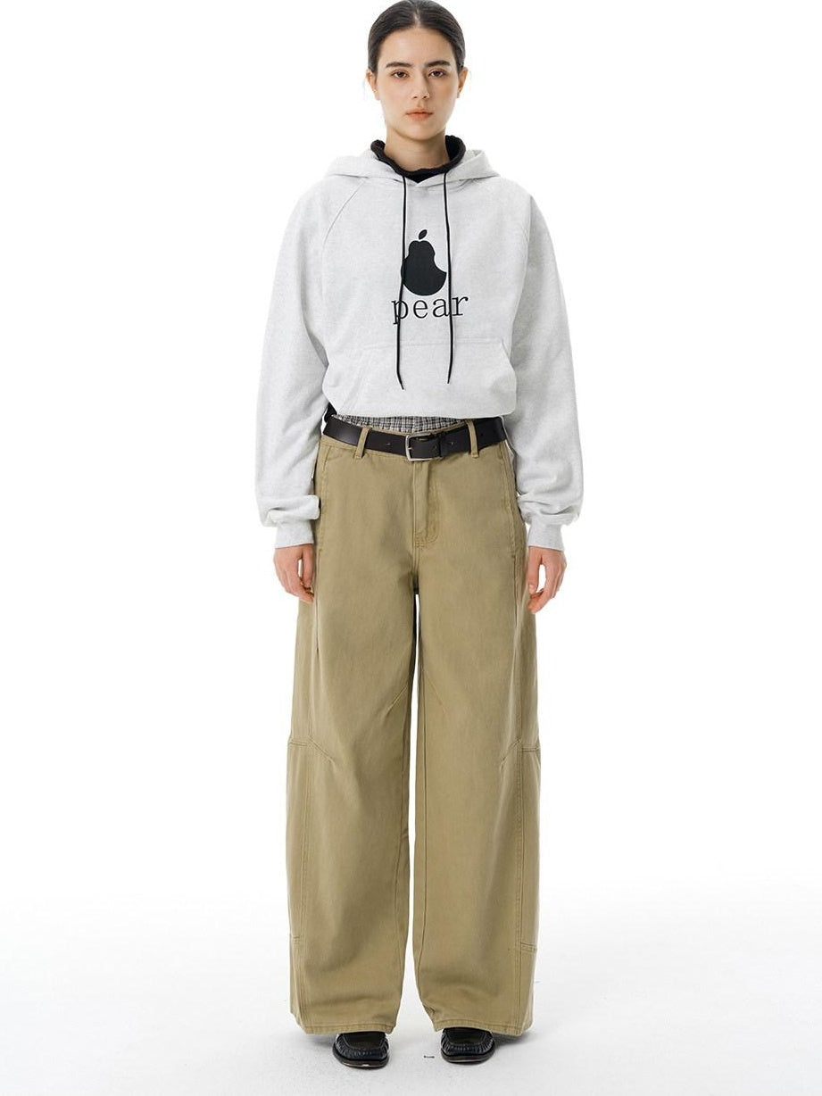 Country Moment Soft Cotton Blend Digital Print Standard Fit Pullover Unisex Gray Hoodie