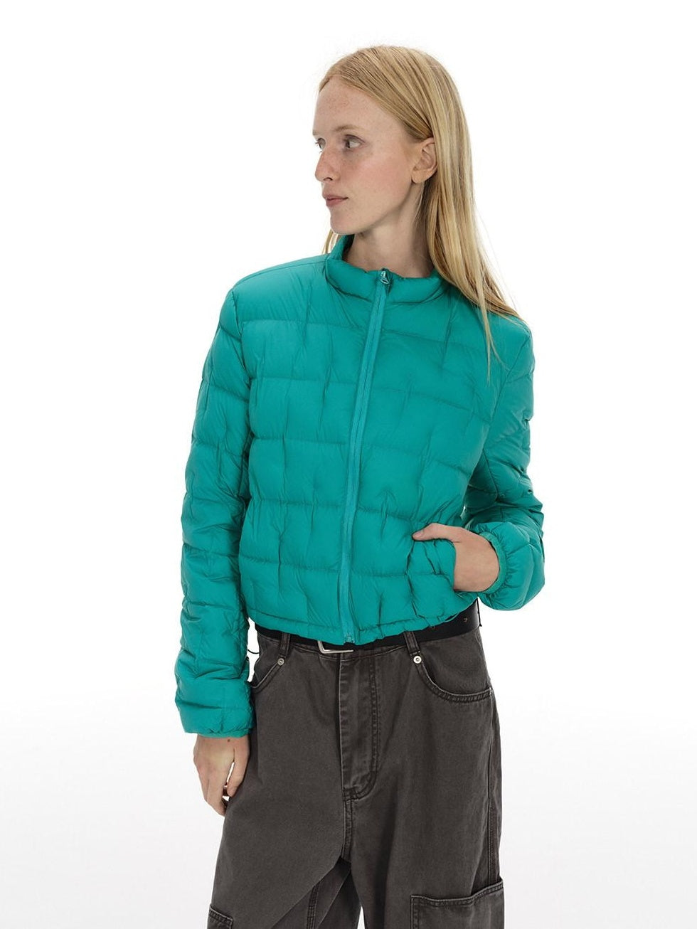 Country Moment 650Fp White Duck Down Waterproof Short Stand Collar Women Casual Down Jackets