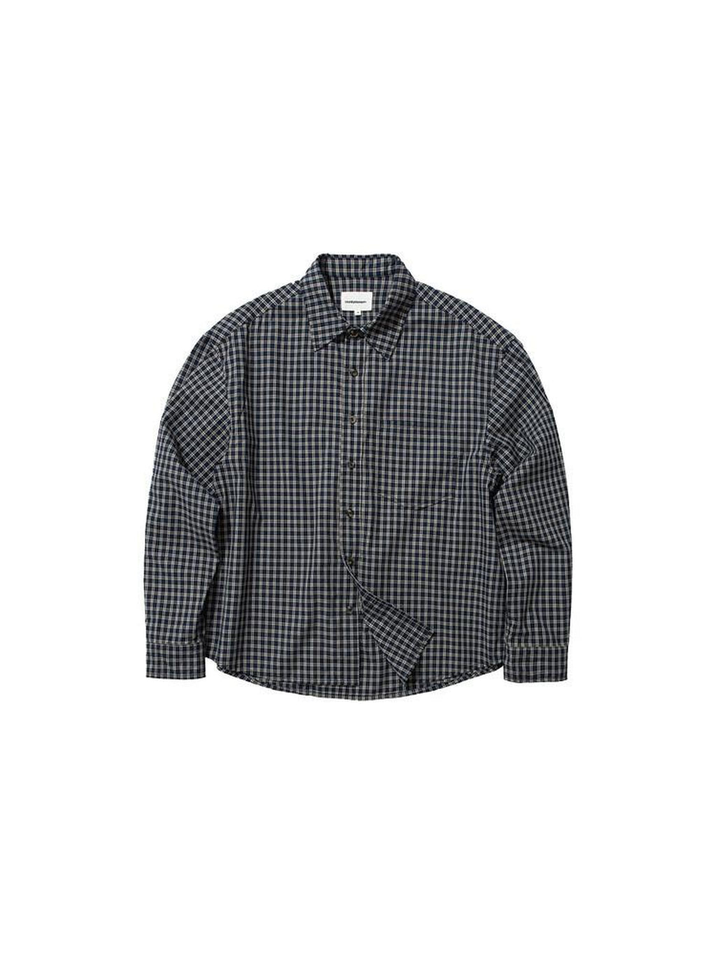 Country Moment Breathable 100% Cotton Loose Fit Long Sleeve Plaid Cropped Unisex Casual Shirts